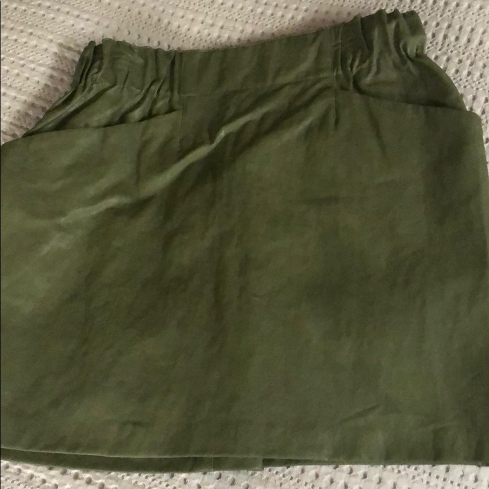Zara leather skirt